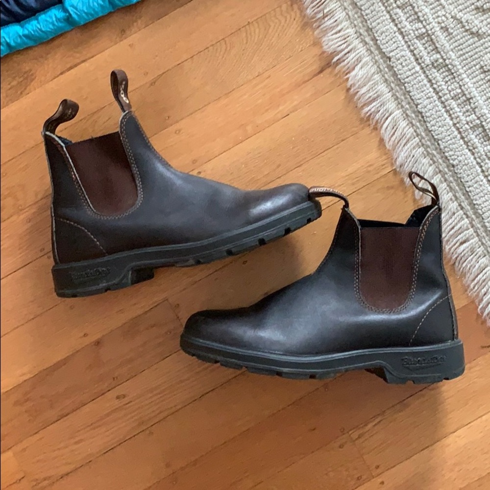Brown Blundstone Boots